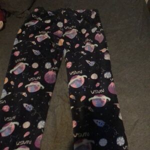 VS PINK Space-Themed Pajama Pants